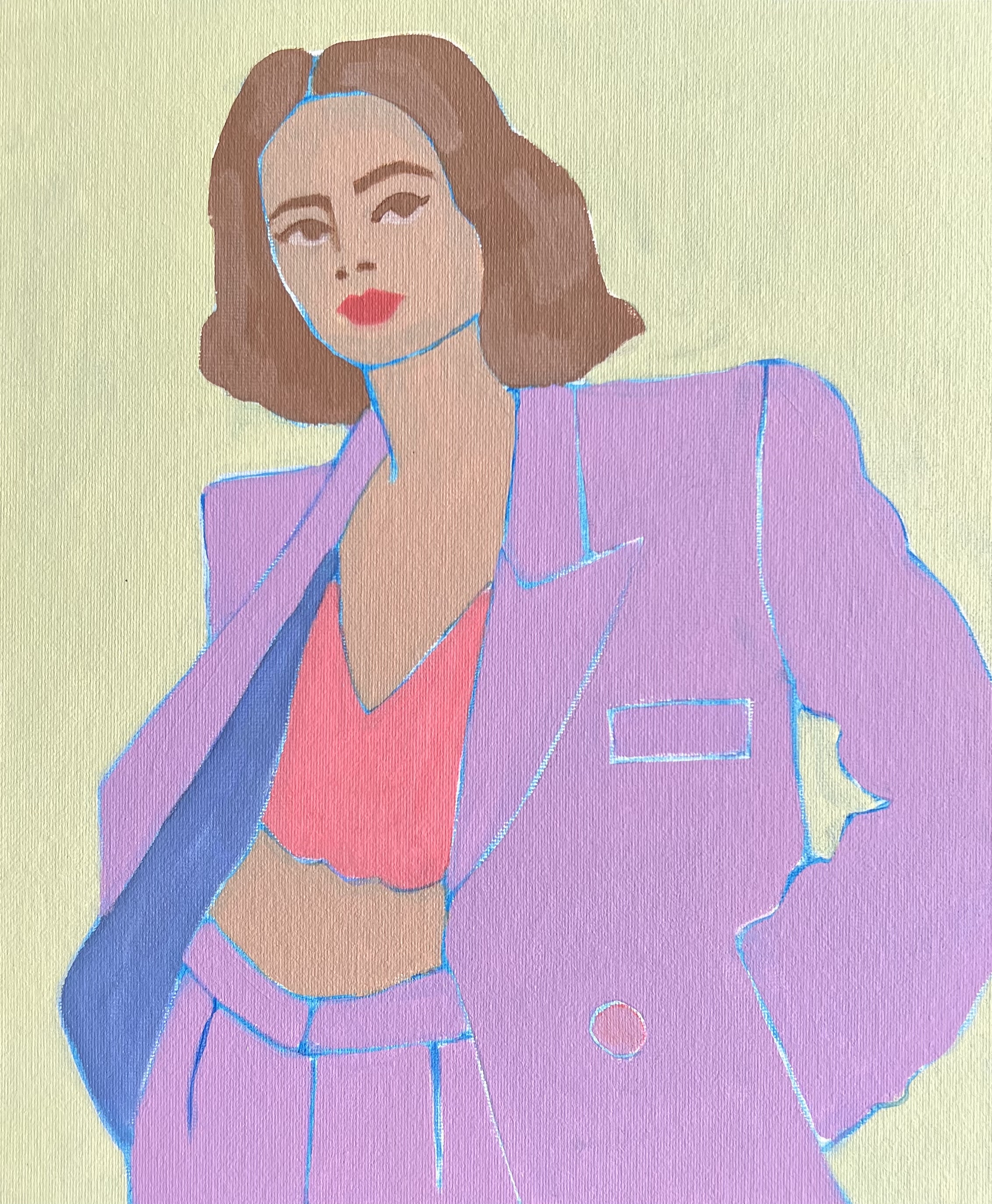 Lilac Suit