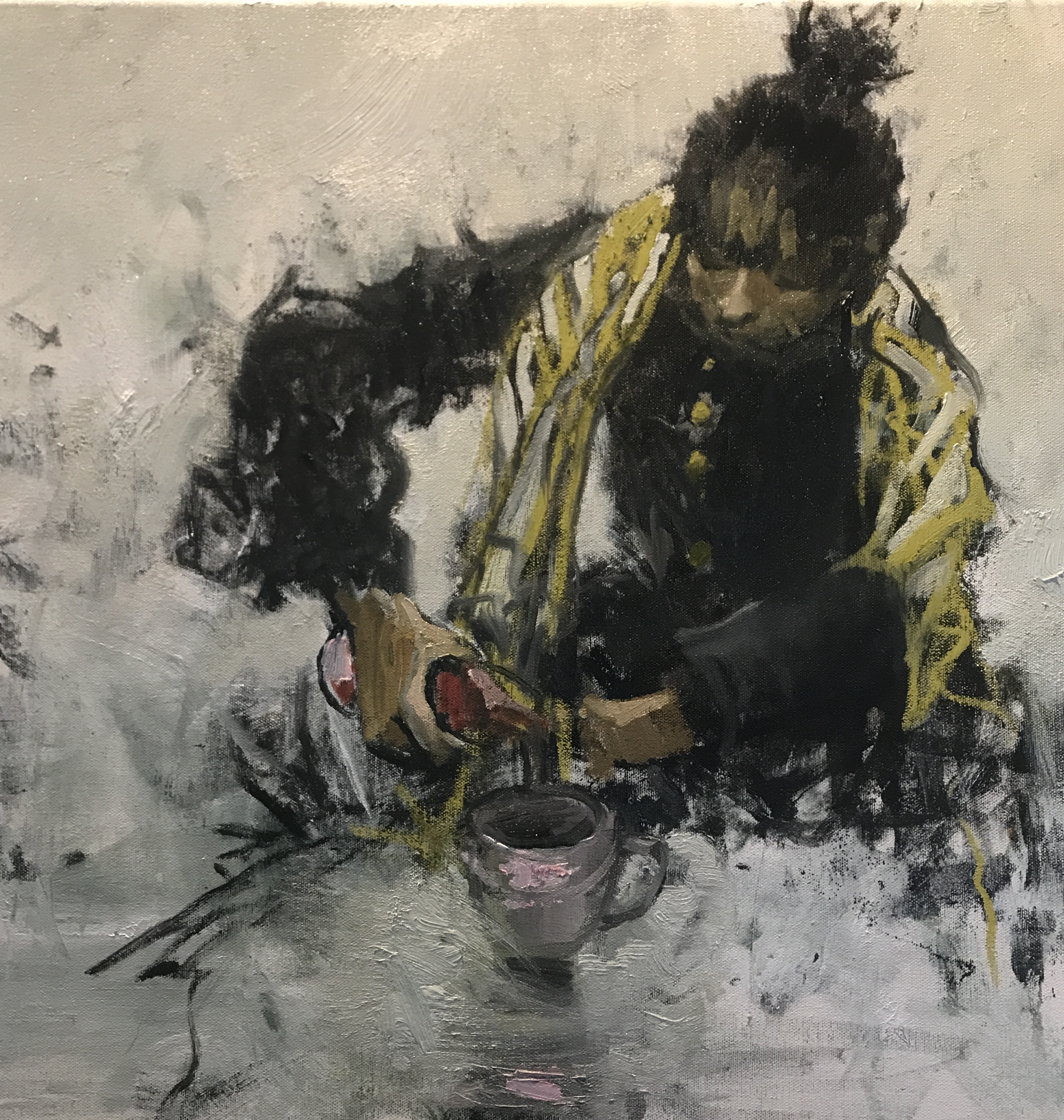 Girl with a Bottle