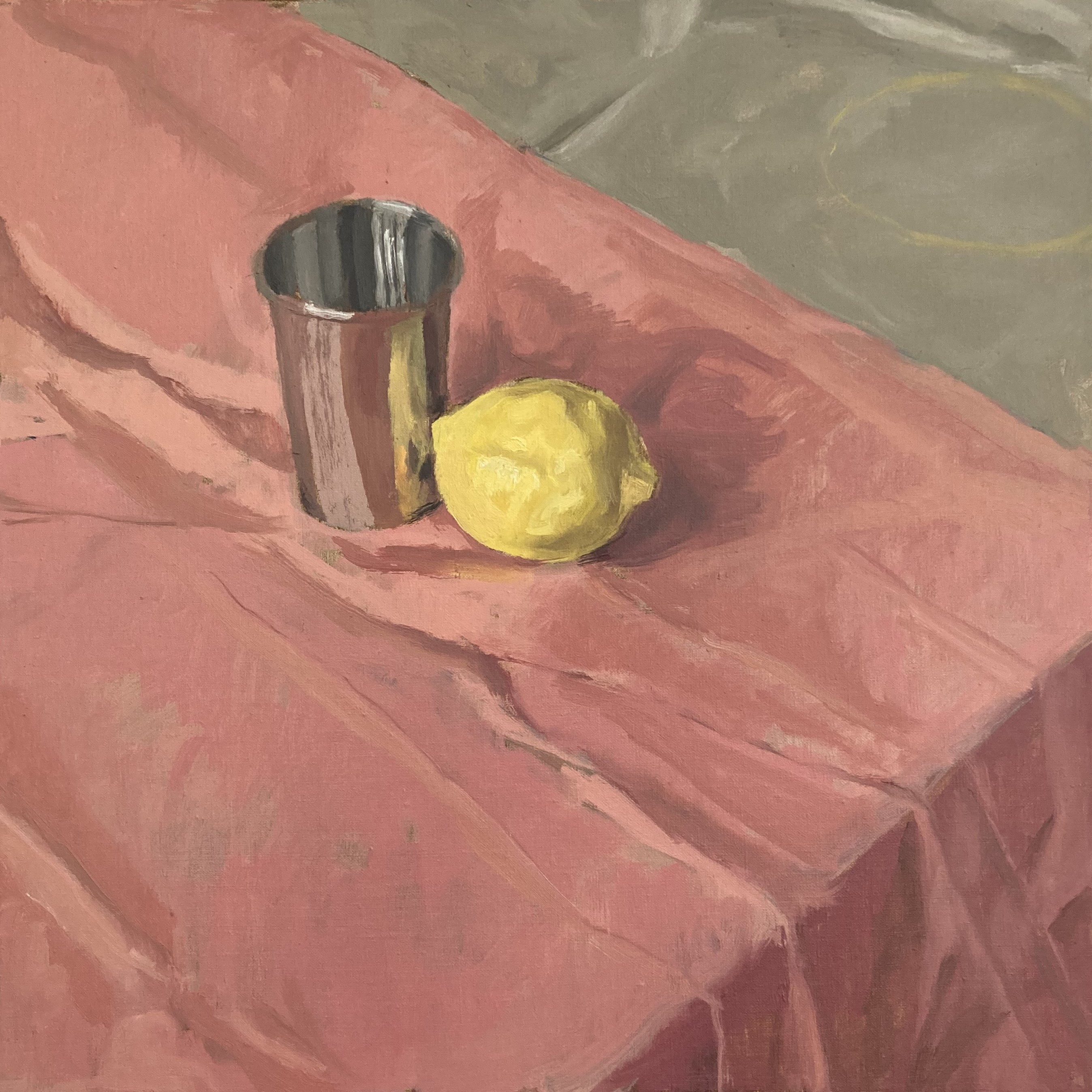 Pink, Lemon and Silver