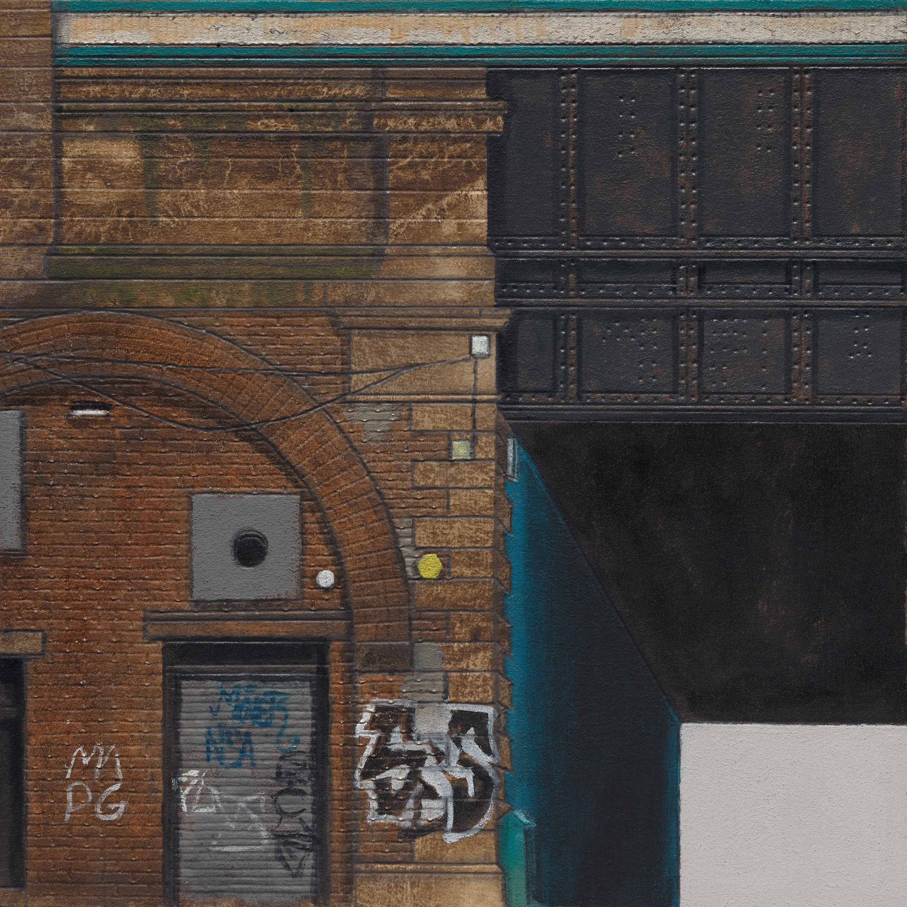 Rail Arch (Teal Substructure)