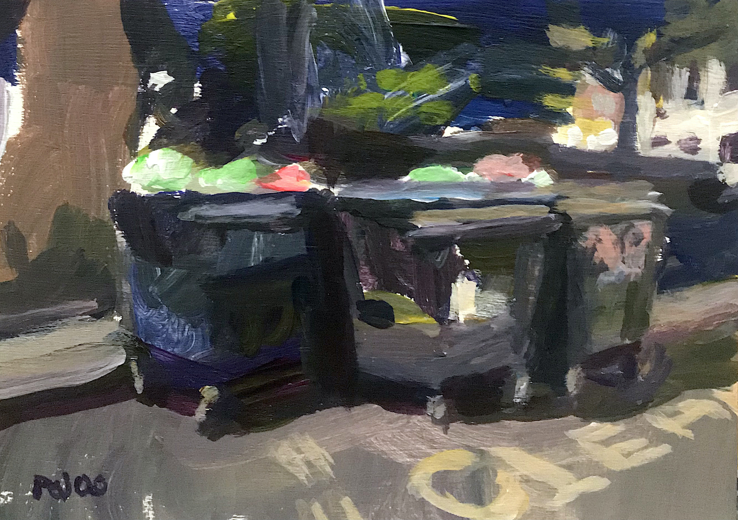 Wheelie Bins in Soho Square
