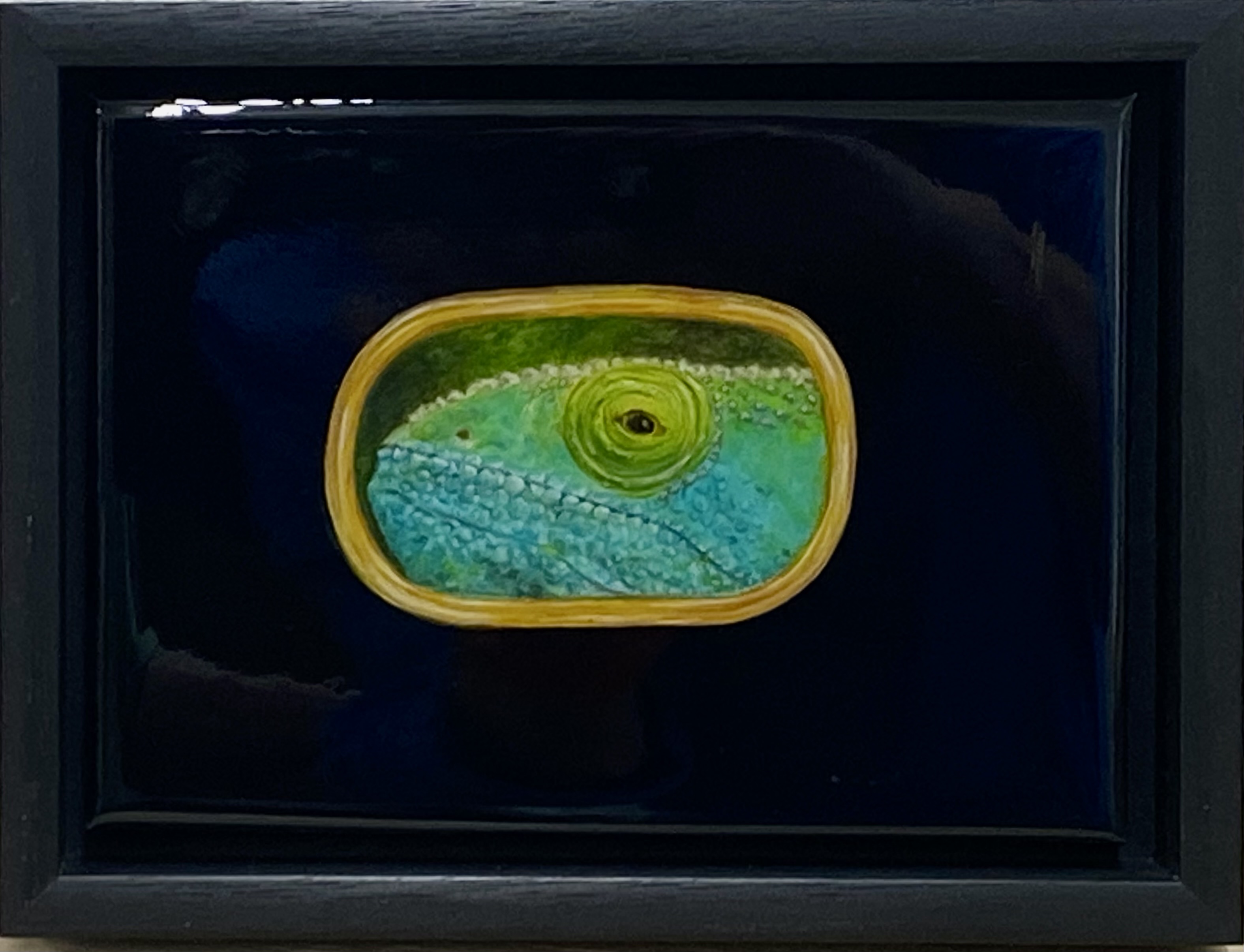 Chameleon Brooch 2