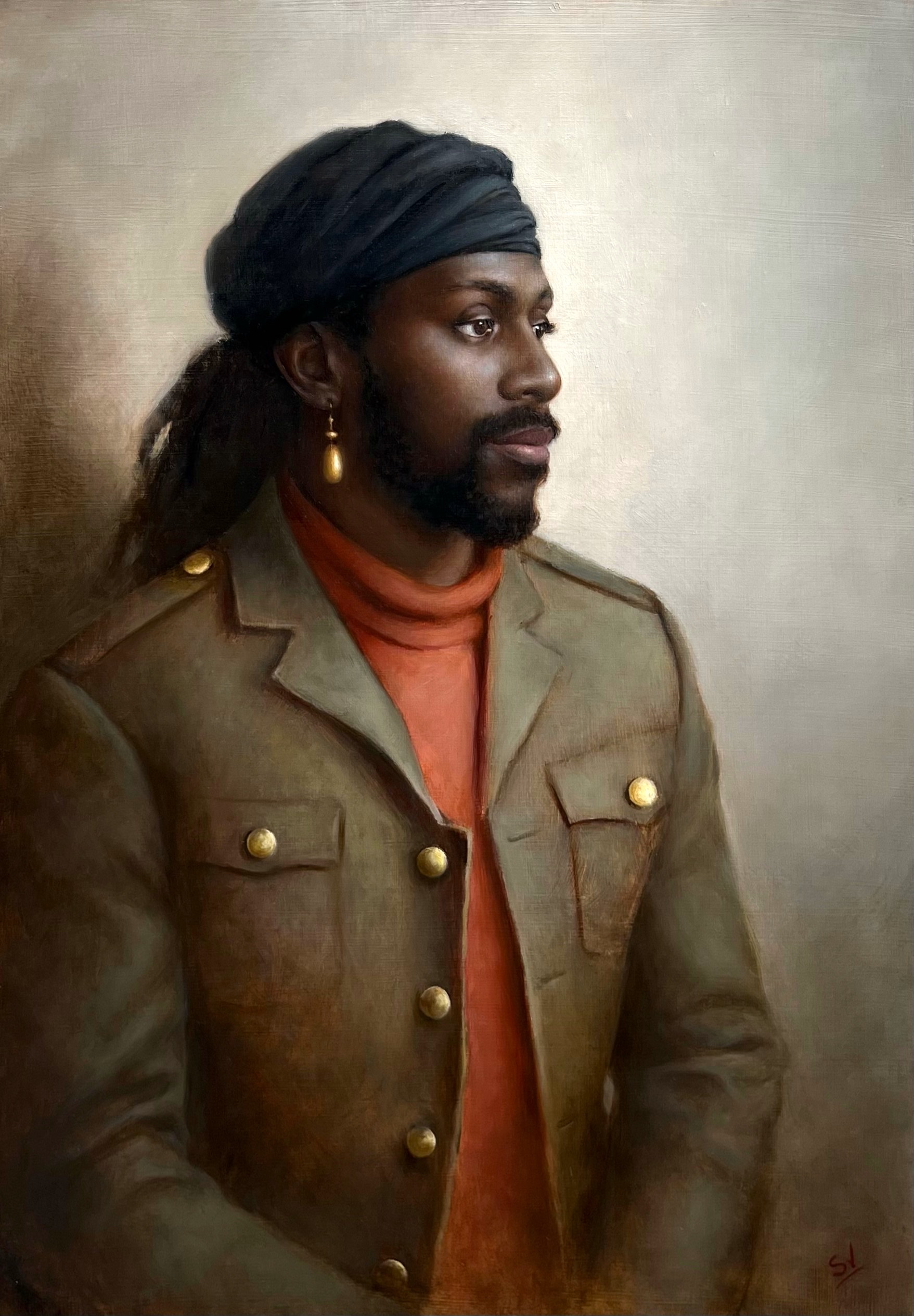 Arnold with a Gold Earring