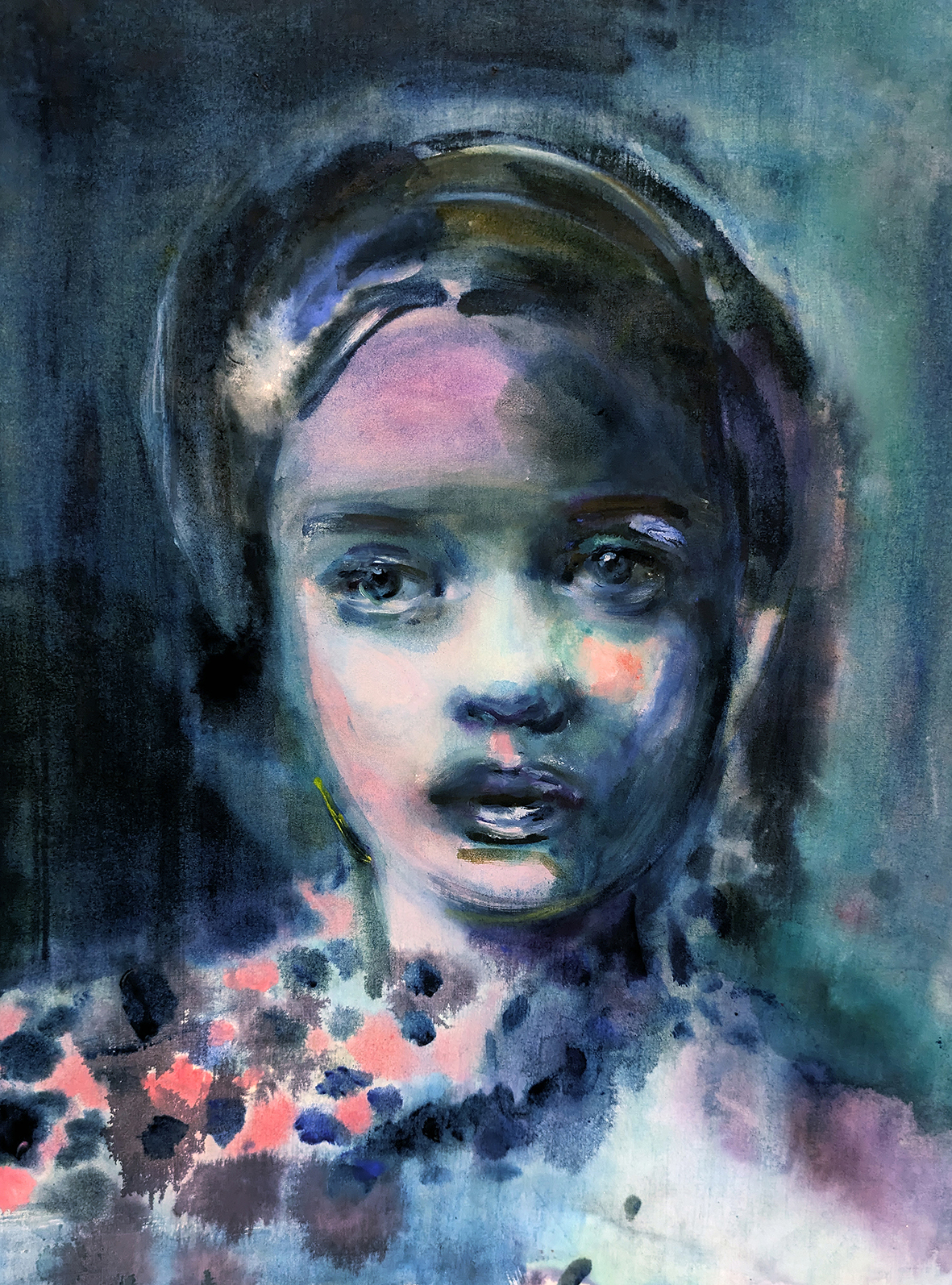 Blue Face Study